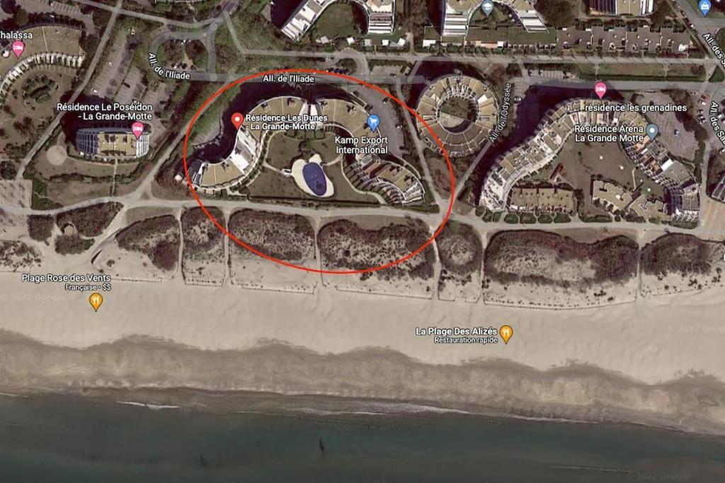 *Les Dunes, 50 M Des Plages, Clim, Netflix,4 Pers* La Grande Motte Extérieur photo